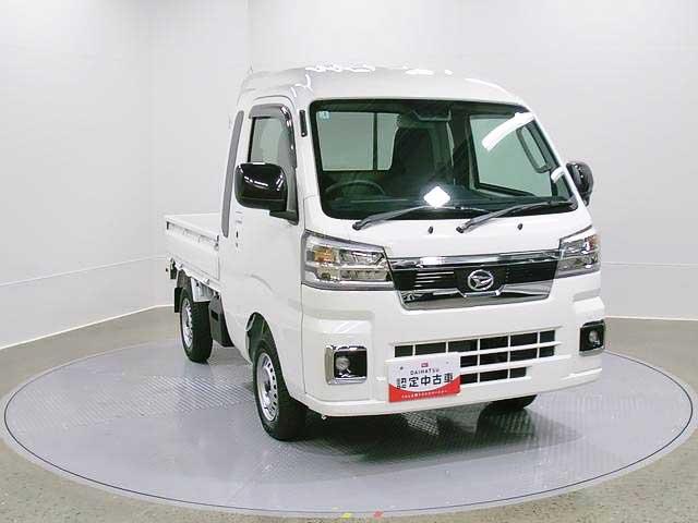 ハイゼットトラックジャンボエクストラ 4WD CVTスマートアシスト・コーナーセンサー・切り替え式4WD(CVT車)・LEDヘッドランプ・LEDフォグランプ・LED大型作業灯・プッシュエンジンスタート(山梨県)の中古車