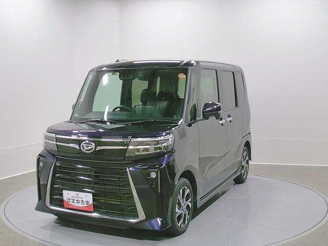 タントカスタムＸ　整備付き　１年保証スマートアシスト・ＬＥＤヘッドライト・１４インチアルミホイール・両側パワースライドドア・ＵＳＢソケット・運転席助手席シートヒーター・レザー調Ｘフルファブリックシート（山梨県）の中古車