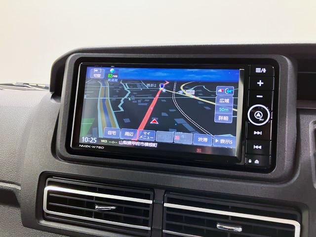 アトレーＲＳ　４ＷＤ　純正ナビ　バックモニタースマートアシスト・コーナーセンサー・電子制御式４ＷＤ（４ＷＤ車）・直列３気筒インタークーラーターボ・ＬＥＤヘッドランプ・両側パワースライドドア・オートエアコン・電動格納ミラー（ターンランプ）（山梨県）の中古車