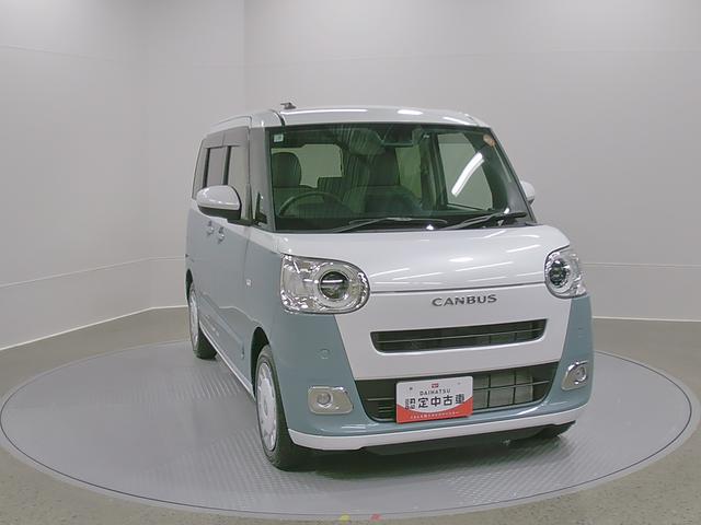 ムーヴキャンバスストライプスＧ　純正ナビ　Ｂモニタースマートアシスト・ＬＥＤヘッドランプ・ＬＥＤフォグランプ・スーパーＵＶ＆ＩＲカットガラス（フロントウィンドウ）・ＵＳＢソケット・両側パワースライドドア・運転席助手席シートヒーター（山梨県）の中古車