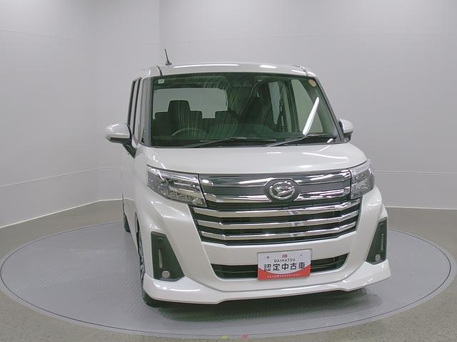 トールカスタムG ターボ ディスプレイオーディオ バックモニタースマートアシスト・LEDヘッドランプ・LEDフォグ・両側パワースライドドア・オートエアコン・パーキングブレーキ解除忘れ防止ブザー・ヘッドランプ自動消灯システム・プッシュエンジンスタート(山梨県)の中古車