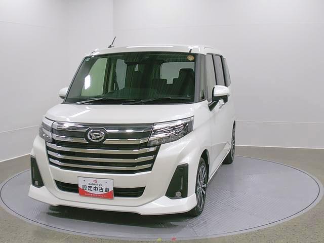 トールカスタムG ターボ ディスプレイオーディオ バックモニタースマートアシスト・LEDヘッドランプ・LEDフォグ・両側パワースライドドア・オートエアコン・パーキングブレーキ解除忘れ防止ブザー・ヘッドランプ自動消灯システム・プッシュエンジンスタート(山梨県)の中古車