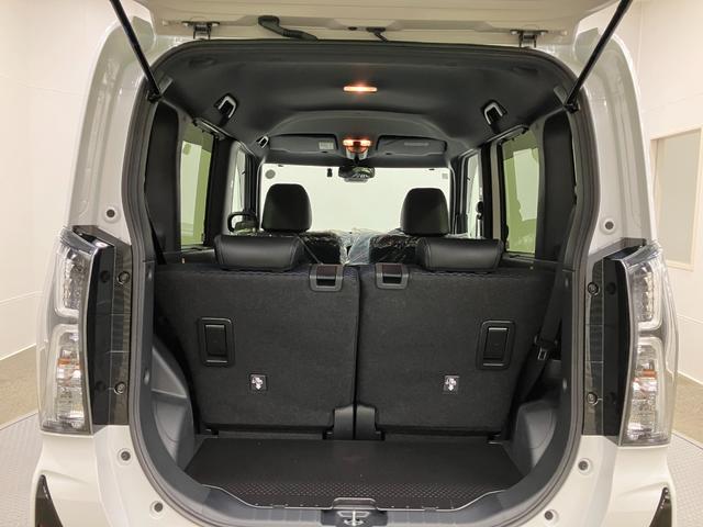 タントカスタムＲＳリミテッド　４ＷＤ　純正ナビ　パノラマモニタースマートアシスト・ＬＥＤヘッドライト・１５インチアルミホイール・両側パワースライドドア・ＵＳＢソケット・運転席助手席シートヒーター・レザー調Ｘフルファブリックシート・本革巻ステアリングホイール（山梨県）の中古車