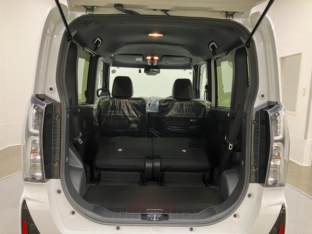 タントカスタムＲＳリミテッド　４ＷＤ　純正ナビ　パノラマモニタースマートアシスト・ＬＥＤヘッドライト・１５インチアルミホイール・両側パワースライドドア・ＵＳＢソケット・運転席助手席シートヒーター・レザー調Ｘフルファブリックシート・本革巻ステアリングホイール（山梨県）の中古車