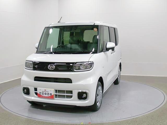 タントXリミテッド 4WD 純正ナビ バックモニタースマートアシスト・LEDヘッドライト・プッシュボタンスタート・オートエアコン・左側パワースライドドア・電動パーキングブレーキ・USBソケット・運転席助手席シートヒーター(山梨県)の中古車
