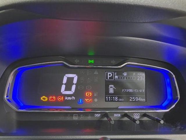 ミライースＸ　ＳＡIII　純正ナビ　Ｂモニタースマートアシスト・コーナーセンサー・ＬＥＤヘッドランプ・キーレスエントリー・電動格納ドアミラー・自発光式デジタルメーター・マニュアルエアコン・パワードアロック・パワーウィンドウ（山梨県）の中古車