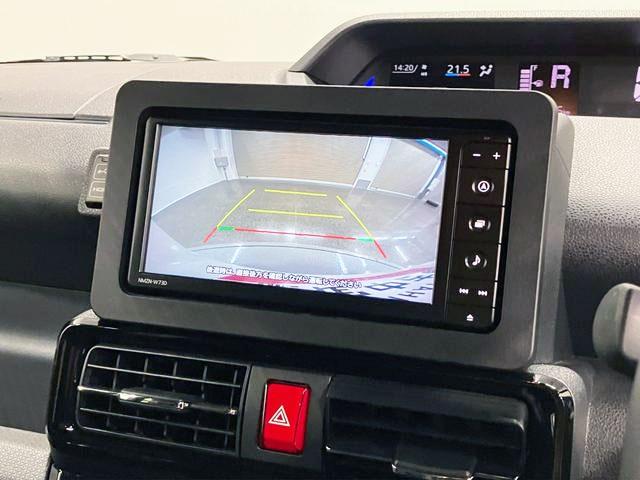 タントカスタムRS 純正ナビ Bモニタースマートアシスト・LEDヘッドライト・15インチアルミホイール・両側パワースライドドア・USBソケット・運転席助手席シートヒーター・レザー調Xフルファブリックシート・本革巻ステアリングホイール(山梨県)の中古車