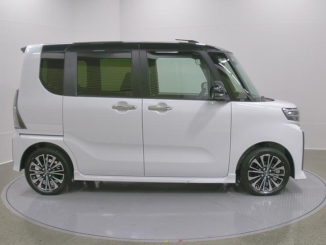 タントカスタムRSリミテッド 純正ナビ ETC ドラレコスマートアシスト・LEDヘッドライト・15インチアルミホイール・両側パワースライドドア・USBソケット・運転席助手席シートヒーター・レザー調Xフルファブリックシート・本革巻ステアリングホイール(山梨県)の中古車