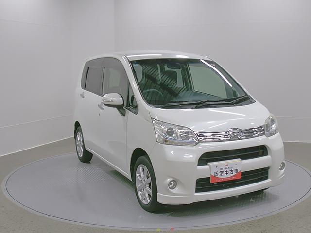 ムーヴカスタム X 整備付き 1年保証1オーナー Navi エアバック スマートキープッシュスタート 点検記録簿 ABS アルミホイール付 キーフリーキー(山梨県)の中古車