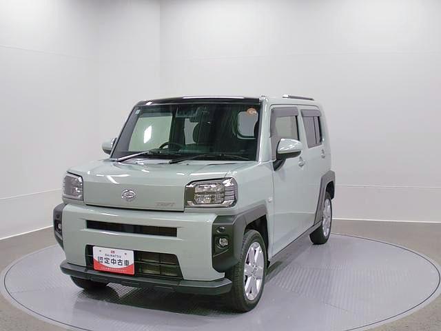 タフトG 4WD 整備付き 1年保証スマートアシスト・15インチアルミ・LEDヘッドランプ・LEDフォグ・スカイフィールトップ・電動パーキング・運転席助手席シートヒーター・USBソケット(山梨県)の中古車
