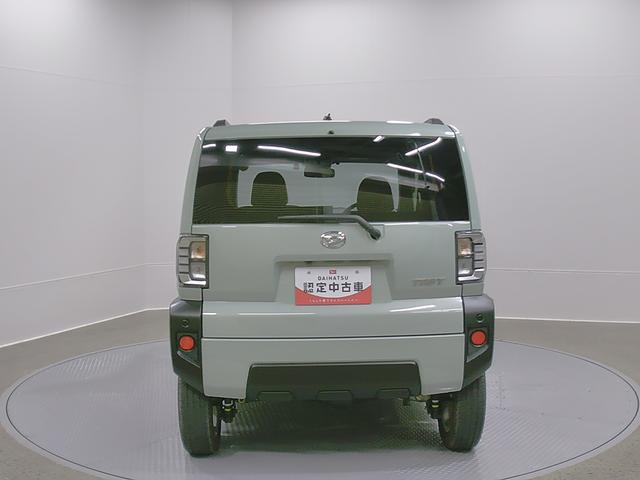 タフトG 4WD 整備付き 1年保証スマートアシスト・15インチアルミ・LEDヘッドランプ・LEDフォグ・スカイフィールトップ・電動パーキング・運転席助手席シートヒーター・USBソケット(山梨県)の中古車