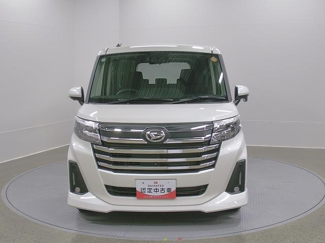 トールカスタムG 4WD ディスプレイオーディオスマートアシスト・LEDヘッドランプ・LEDフォグ・両側パワースライドドア・オートエアコン・パーキングブレーキ解除忘れ防止ブザー・ヘッドランプ自動消灯システム・プッシュエンジンスタート(山梨県)の中古車