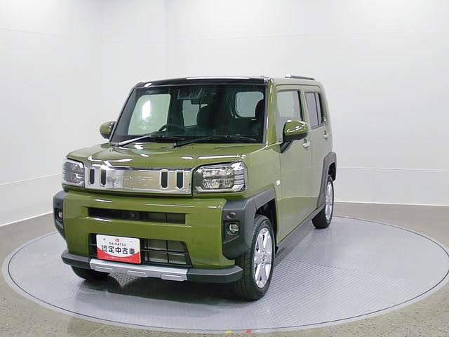 タフトＧ　クロムベンチャー　４ＷＤ　純正ナビ　Ｐモニタースマートアシスト・１５インチアルミ・ＬＥＤヘッドランプ・ＬＥＤフォグ・スカイフィールトップ・電動パーキング・運転席助手席シートヒーター・ＵＳＢソケット（山梨県）の中古車