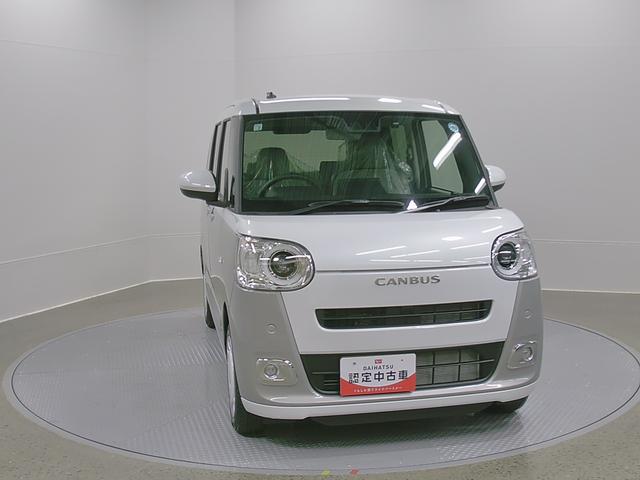 ムーヴキャンバスストライプスG純正ナビ Bモニター1オーナー車 ナビ付 スマートキー&プッシュスタート キーフリー ABS エアバック 記録簿(山梨県)の中古車