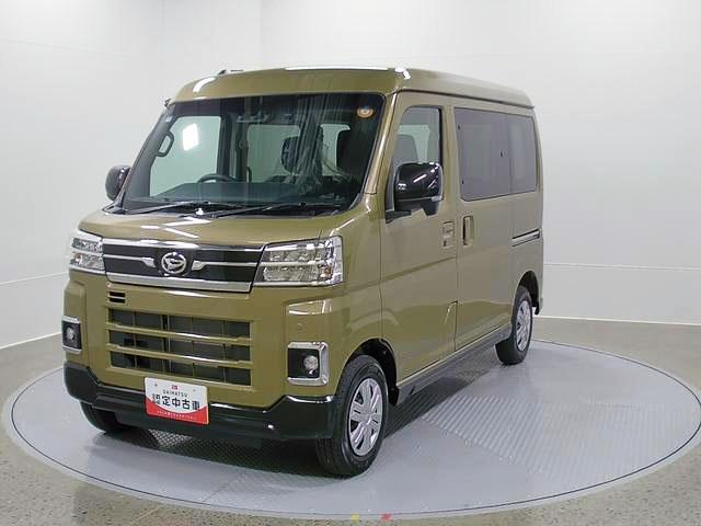 アトレーＲＳ　４ＷＤ　純正ナビ　Ｂモニタースマートアシスト・コーナーセンサー・電子制御式４ＷＤ（４ＷＤ車）・直列３気筒インタークーラーターボ・ＬＥＤヘッドランプ・両側パワースライドドア・オートエアコン・電動格納ミラー（ターンランプ）（山梨県）の中古車