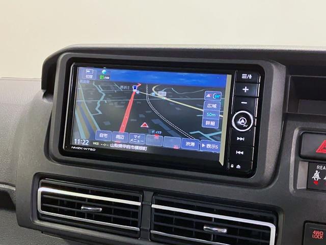 アトレーRS 4WD 純正ナビ Bモニタースマートアシスト・コーナーセンサー・電子制御式4WD(4WD車)・直列3気筒インタークーラーターボ・LEDヘッドランプ・両側パワースライドドア・オートエアコン・電動格納ミラー(ターンランプ)(山梨県)の中古車