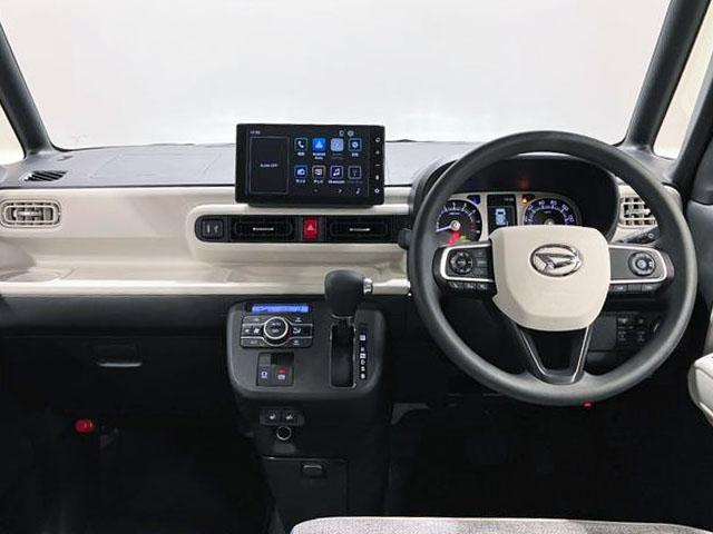 ムーヴキャンバスストライプスG Dオーディオ Pモニタースマートアシスト・LEDヘッドランプ・LEDフォグランプ・スーパーUV&IRカットガラス(フロントウィンドウ)・USBソケット・両側パワースライドドア・運転席助手席シートヒーター(山梨県)の中古車