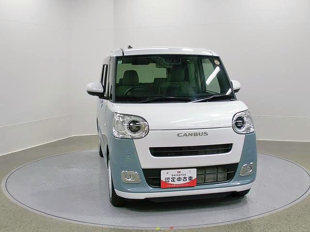 ムーヴキャンバスストライプスG Dオーディオ Pモニタースマートアシスト・LEDヘッドランプ・LEDフォグランプ・スーパーUV&IRカットガラス(フロントウィンドウ)・USBソケット・両側パワースライドドア・運転席助手席シートヒーター(山梨県)の中古車
