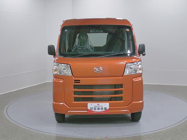 ハイゼットカーゴデラックス 4WD CVTスマートアシスト・コーナーセンサー・3モード電子制御4WD(CVT車)・荷室長1,915mm・荷室幅1,410mm・荷室高1,250mm・ハロゲンヘッドランプ・マニュアルエアコン(山梨県)の中古車