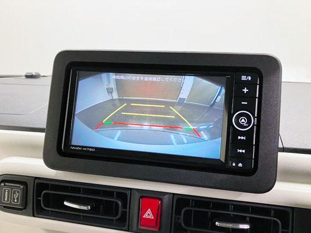 ムーヴキャンバスストライプスＧ　純正ナビ　Ｂモニタースマートアシスト・ＬＥＤヘッドランプ・ＬＥＤフォグランプ・スーパーＵＶ＆ＩＲカットガラス（フロントウィンドウ）・ＵＳＢソケット・両側パワースライドドア・運転席助手席シートヒーター（山梨県）の中古車