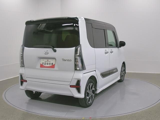 タントカスタムＸスタイルセレクション　整備付き１年保証スマートアシスト・ＬＥＤヘッドランプ・プッシュエンジンスタート・１４インチアルミホイール・左側パワースライドドア・ＵＳＢソケット・オートエアコン・運転席助手席シートヒーター（山梨県）の中古車