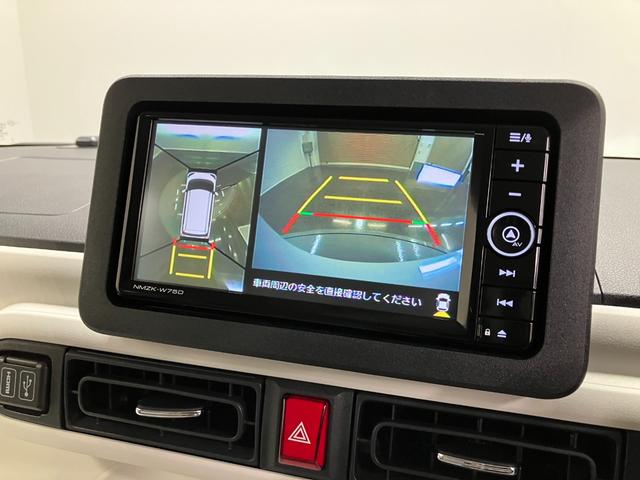 ムーヴキャンバスストライプスＧターボ　純正ナビ　Ｐモニタースマートアシスト・ＬＥＤヘッドランプ・ＬＥＤフォグランプ・スーパーＵＶ＆ＩＲカットガラス（フロントウィンドウ）・ＵＳＢソケット・両側パワースライドドア・運転席助手席シートヒーター（山梨県）の中古車
