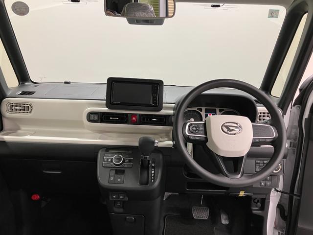ムーヴキャンバスストライプスＧ１オーナー車　ナビ付　スマートキー＆プッシュスタート　キーフリー　ＡＢＳ　エアバック　記録簿（山梨県）の中古車
