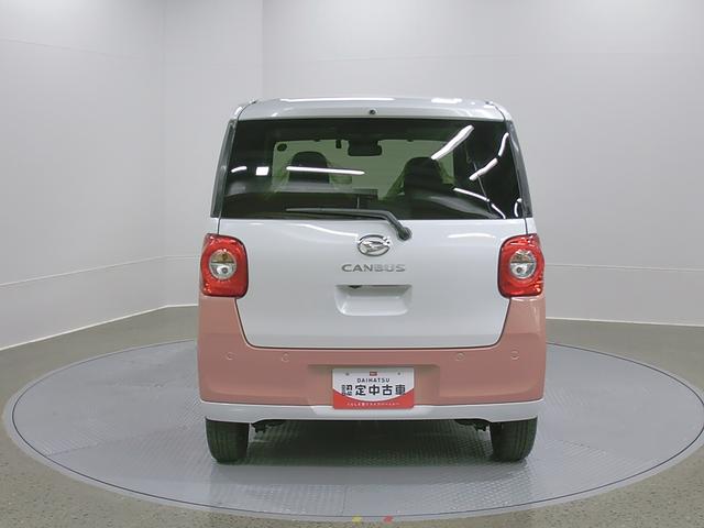 ムーヴキャンバスストライプスＧ１オーナー車　ナビ付　スマートキー＆プッシュスタート　キーフリー　ＡＢＳ　エアバック　記録簿（山梨県）の中古車