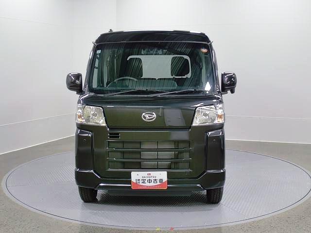 ハイゼットカーゴクルーズ 4WD CVT 純正ナビスマートアシスト・コーナーセンサー・3モード電子制御4WD(CVT車)・荷室長1,915mm・荷室幅1,410mm・荷室高1,250mm・ハロゲンヘッドランプ・マニュアルエアコン(山梨県)の中古車