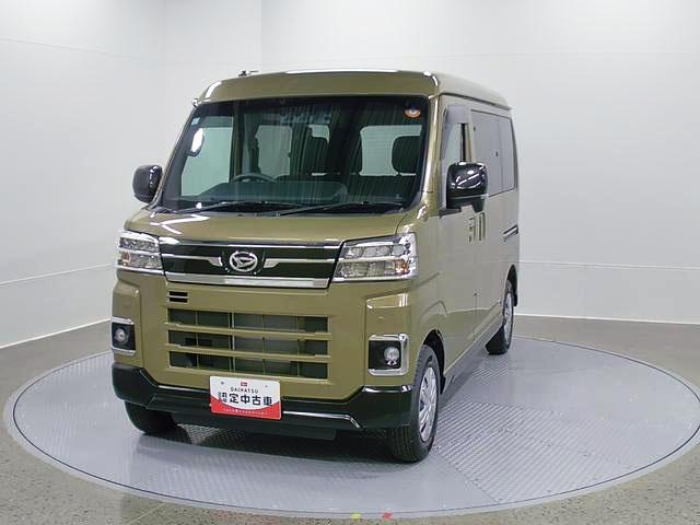 アトレーＲＳ　４ＷＤ　純正ナビ　Ｂモニタースマートアシスト・コーナーセンサー・電子制御式４ＷＤ（４ＷＤ車）・直列３気筒インタークーラーターボ・ＬＥＤヘッドランプ・両側パワースライドドア・オートエアコン・電動格納ミラー（ターンランプ）（山梨県）の中古車