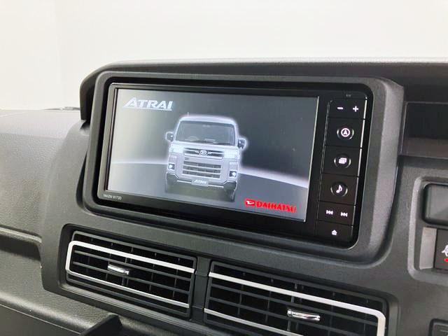 アトレーデッキバン 4WD CVT 純正ナビBモニタースマートアシスト・コーナーセンサー・電子制御式4WD(4WD車)・直列3気筒インタークーラーターボ・LEDヘッドランプ・両側パワースライドドア・オートエアコン・電動・USBソケット(山梨県)の中古車