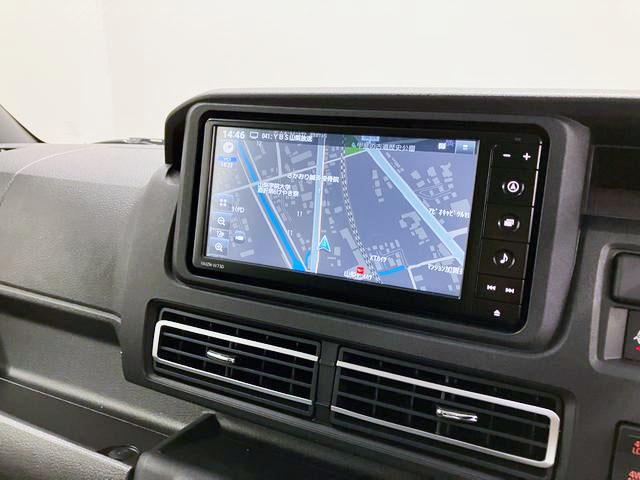 アトレーデッキバン 4WD CVT 純正ナビBモニタースマートアシスト・コーナーセンサー・電子制御式4WD(4WD車)・直列3気筒インタークーラーターボ・LEDヘッドランプ・両側パワースライドドア・オートエアコン・電動・USBソケット(山梨県)の中古車
