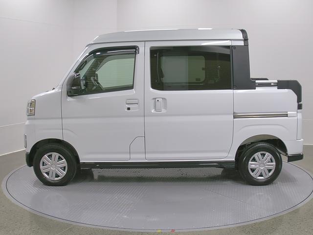 アトレーデッキバン 4WD CVT 純正ナビBモニタースマートアシスト・コーナーセンサー・電子制御式4WD(4WD車)・直列3気筒インタークーラーターボ・LEDヘッドランプ・両側パワースライドドア・オートエアコン・電動・USBソケット(山梨県)の中古車