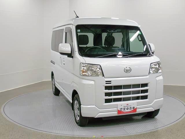 ハイゼットカーゴクルーズ 4WD CVT ディスプレイオーディオ Bモニタースマートアシスト・コーナーセンサー・3モード電子制御4WD(CVT車)・荷室長1,915mm・荷室幅1,410mm・荷室高1,250mm・ハロゲンヘッドランプ・マニュアルエアコン(山梨県)の中古車