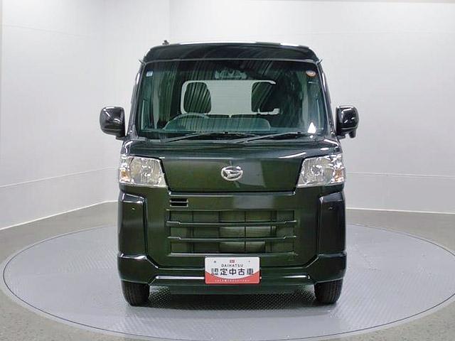 ハイゼットカーゴクルーズ　４ＷＤ　純正ナビスマートアシスト・コーナーセンサー・３モード電子制御４ＷＤ（ＣＶＴ車）・荷室長１，９１５ｍｍ・荷室幅１，４１０ｍｍ・荷室高１，２５０ｍｍ・ハロゲンヘッドランプ・マニュアルエアコン（山梨県）の中古車