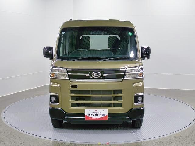 アトレーRS 4WD 純正ナビ Bモニタースマートアシスト・コーナーセンサー・電子制御式4WD(4WD車)・直列3気筒インタークーラーターボ・LEDヘッドランプ・両側パワースライドドア・オートエアコン・電動格納ミラー(ターンランプ)(山梨県)の中古車