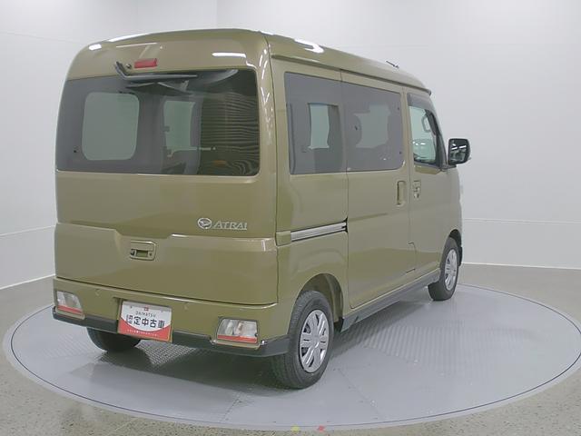 アトレーRS 4WD 純正ナビ Bモニタースマートアシスト・コーナーセンサー・電子制御式4WD(4WD車)・直列3気筒インタークーラーターボ・LEDヘッドランプ・両側パワースライドドア・オートエアコン・電動格納ミラー(ターンランプ)(山梨県)の中古車