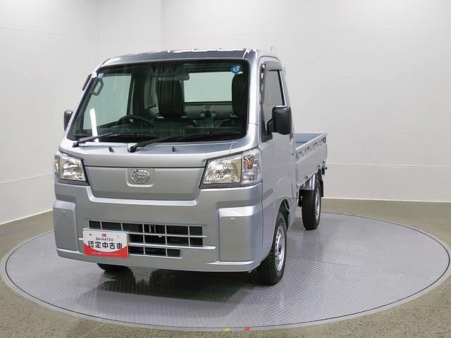 ハイゼットトラックスタンダード 4WD CVTスマートアシスト・切り替え式4WD(CVT車)・荷台フロア長2,030mm・荷台幅1,410mm・防錆鋼鈑・ハロゲンヘッドランプ・マニュアルエアコン(山梨県)の中古車
