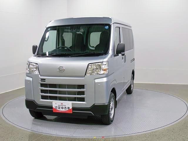 ハイゼットカーゴデラックス　４ＷＤ　ＣＶＴスマートアシスト・コーナーセンサー・３モード電子制御４ＷＤ（ＣＶＴ車）・荷室長１，９１５ｍｍ・荷室幅１，４１０ｍｍ・荷室高１，２５０ｍｍ・ハロゲンヘッドランプ・マニュアルエアコン（山梨県）の中古車