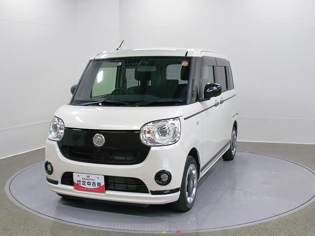 ムーヴキャンバスＧブラックアクセントＶＳ　ＳＡIII　整備付き１年保証カーナビ　ワンオーナー車　キーフリー　スマートキー　エアバッグ　ＡＢＳ（山梨県）の中古車