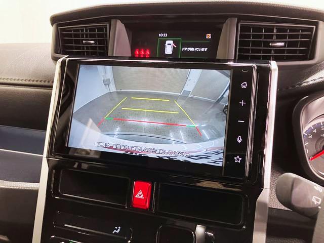 トールカスタムＧ　ターボ　ディスプレイオーディオ　Ｂモニタースマートアシスト・ＬＥＤヘッドランプ・ＬＥＤフォグ・両側パワースライドドア・オートエアコン・パーキングブレーキ解除忘れ防止ブザー・ヘッドランプ自動消灯システム・プッシュエンジンスタート（山梨県）の中古車