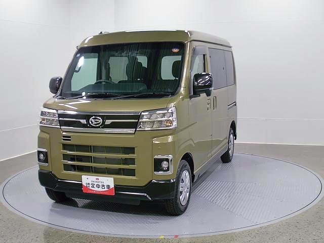 アトレーＲＳ　４ＷＤ　ＣＶＴ　純正ナビ　Ｂモニタースマートアシスト・コーナーセンサー・電子制御式４ＷＤ（４ＷＤ車）・直列３気筒インタークーラーターボ・ＬＥＤヘッドランプ・両側パワースライドドア・オートエアコン・電動格納ミラー（ターンランプ）（山梨県）の中古車