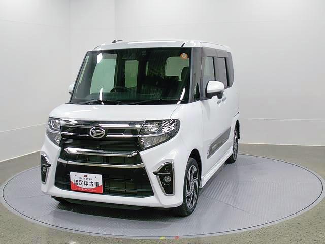 タントカスタムRSスタイルセレクション 4WD 整備付き 1年保証ハイビームアシスト 衝突軽減 ABS レーンアシスト 記録簿 フルタイム4WD ETC ターボ アルミホイール スマートキー エアバッグ ワンオーナー キーフリー(山梨県)の中古車