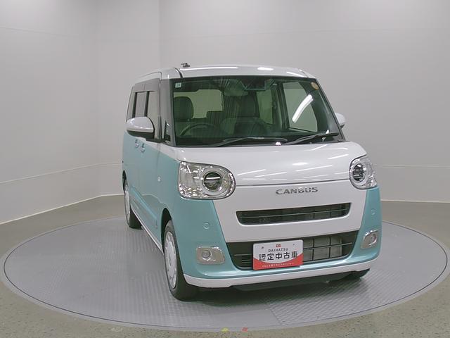 ムーヴキャンバスストライプスＧ　純正ナビ　Ｂモニタースマートアシスト・ＬＥＤヘッドランプ・ＬＥＤフォグランプ・スーパーＵＶ＆ＩＲカットガラス（フロントウィンドウ）・ＵＳＢソケット・両側パワースライドドア・運転席助手席シートヒーター（山梨県）の中古車