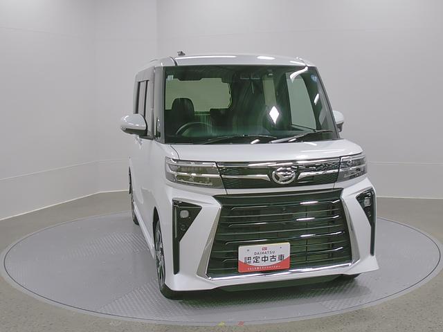 タントカスタムX 純正ナビ Pモニタースマートアシスト・LEDヘッドライト・14インチアルミホイール・両側パワースライドドア・USBソケット・運転席助手席シートヒーター・レザー調Xフルファブリックシート(山梨県)の中古車