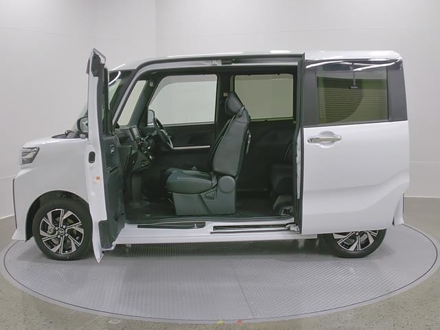 タントカスタムX 純正ナビ Pモニタースマートアシスト・LEDヘッドライト・14インチアルミホイール・両側パワースライドドア・USBソケット・運転席助手席シートヒーター・レザー調Xフルファブリックシート(山梨県)の中古車