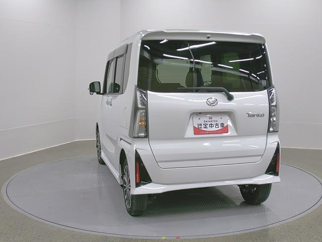 タントカスタムＲＳ　４ＷＤ　整備付き　１年保証スマートアシスト・ＬＥＤヘッドライト・１５インチアルミホイール・両側パワースライドドア・ＵＳＢソケット・運転席助手席シートヒーター・レザー調Ｘフルファブリックシート・本革巻ステアリングホイール（山梨県）の中古車