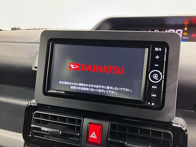 タントカスタムＲＳリミテッド純正ナビ　Ｐモニタースマートアシスト・ＬＥＤヘッドライト・１５インチアルミホイール・両側パワースライドドア・ＵＳＢソケット・運転席助手席シートヒーター・レザー調Ｘフルファブリックシート・本革巻ステアリングホイール（山梨県）の中古車
