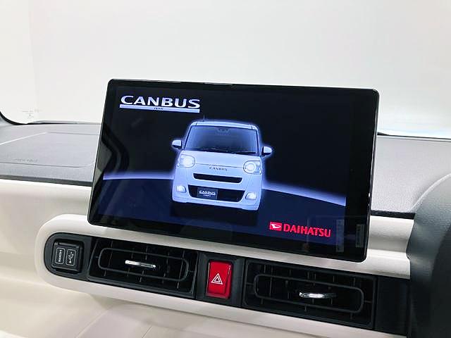 ムーヴキャンバスストライプスＧ　１０インチナビ　Ｐモニタースマートアシスト・ＬＥＤヘッドランプ・ＬＥＤフォグランプ・スーパーＵＶ＆ＩＲカットガラス（フロントウィンドウ）・ＵＳＢソケット・両側パワースライドドア・運転席助手席シートヒーター（山梨県）の中古車