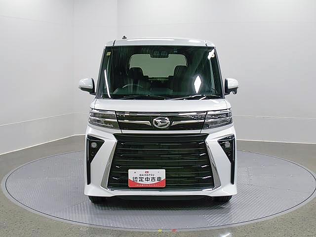 タントカスタムＸ　４ＷＤ　純正ナビ　Ｂモニタースマートアシスト・ＬＥＤヘッドライト・１４インチアルミホイール・両側パワースライドドア・ＵＳＢソケット・運転席助手席シートヒーター・レザー調Ｘフルファブリックシート（山梨県）の中古車